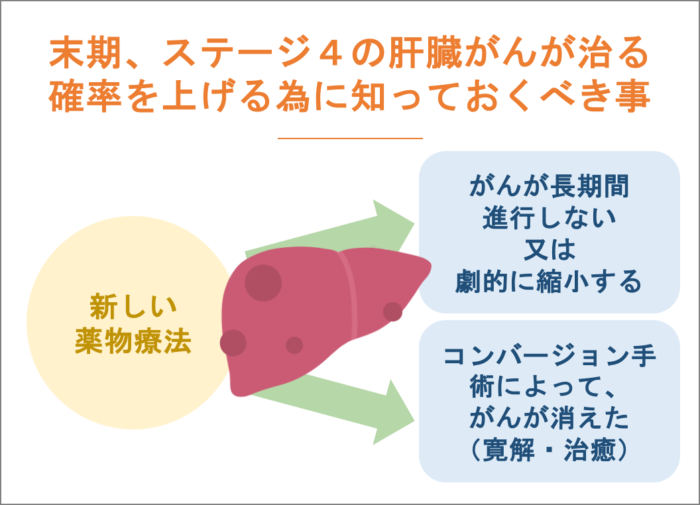 末期、ステージ４の肝臓がんが治る確率を上げる為に知っておくべき事。